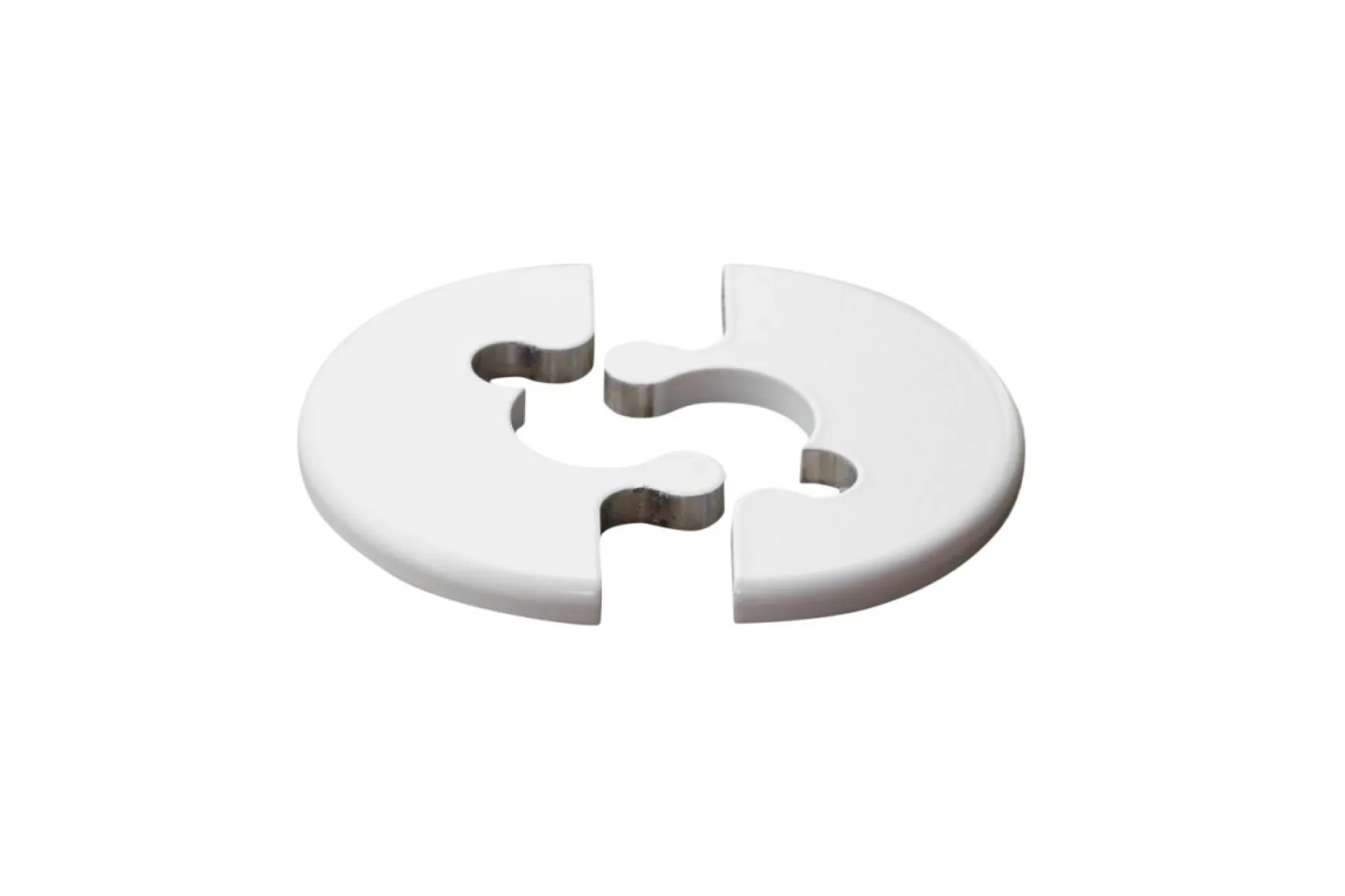Alu Fit Rosette Ø16 Hvid