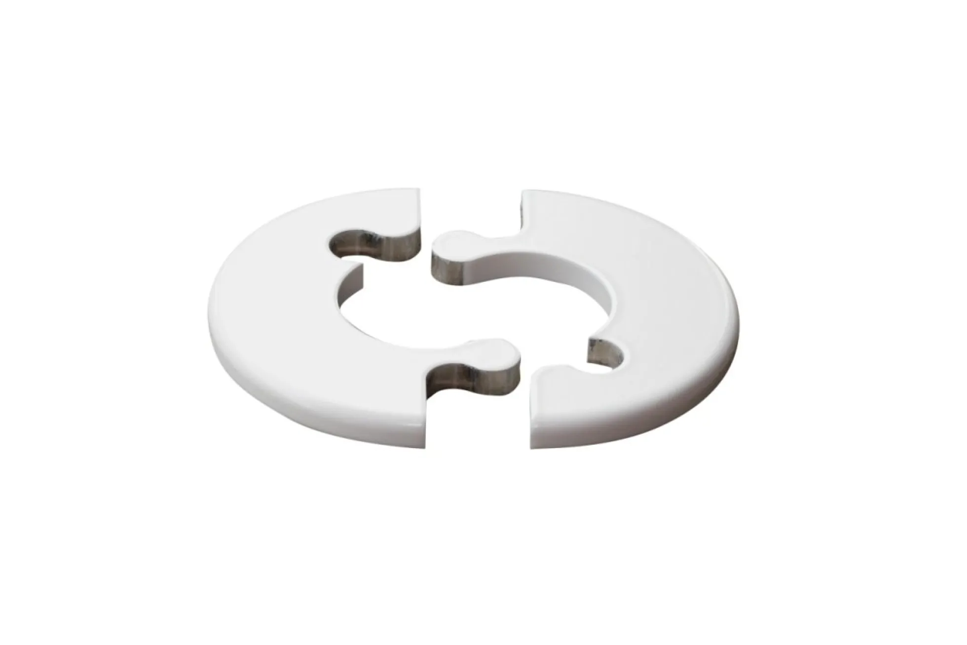 Alu Fit Rosette Ø22 Hvid