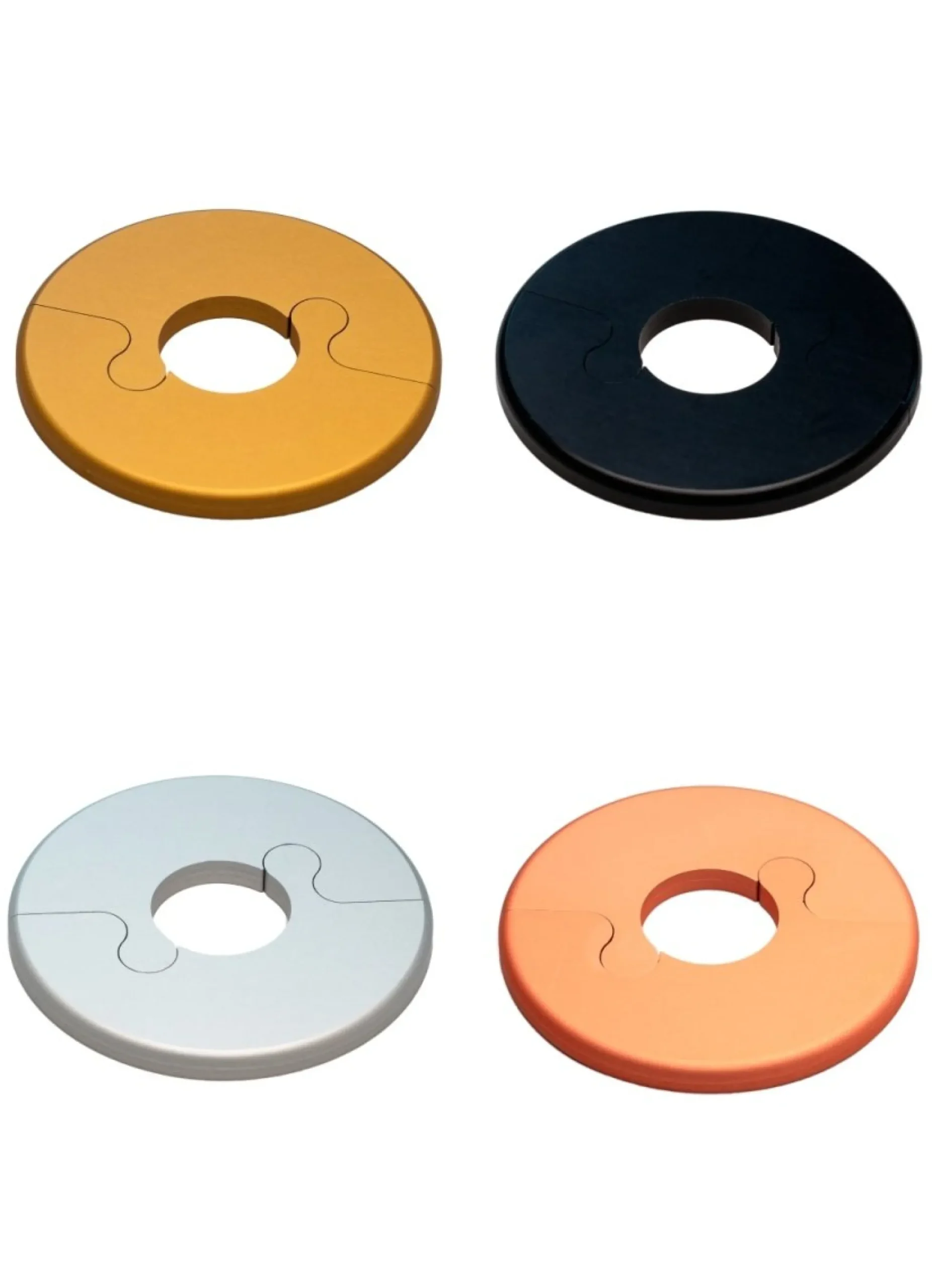 Alu Fit Rosette Ø18 Natur