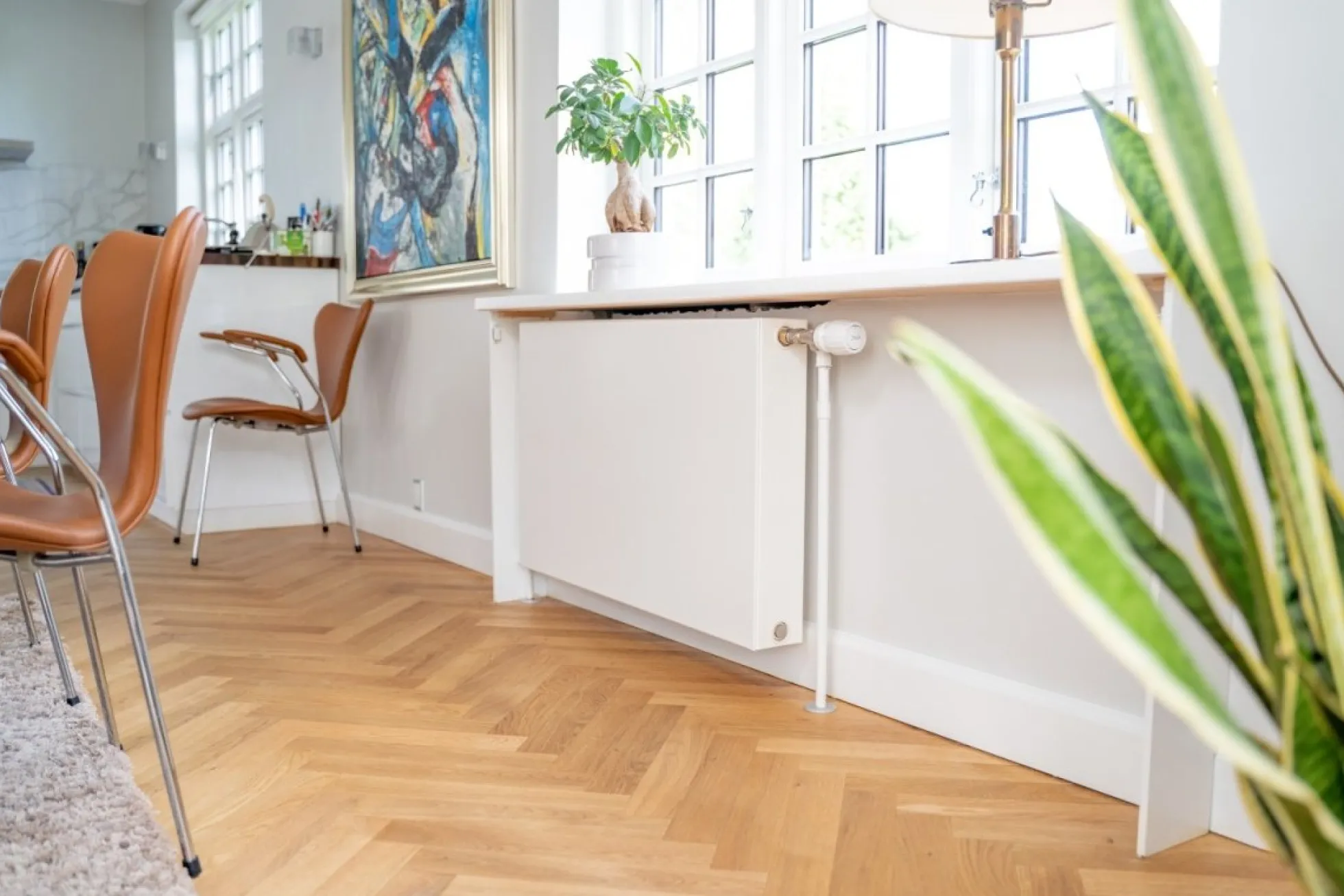 Alu Fit Rosette Ø18 Natur