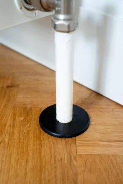 Alu Fit Rosette Ø28 Sort
