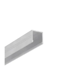 Aluminium LED skinne til påbygning, 2 meter SMART16 BC3/U4 - Ubehandlet aluminium