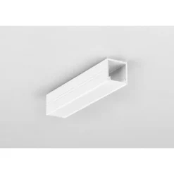 Aluminiumsprofil SMART16 BC3/U4 - Hvid lakeret, LED skinne til påbygning