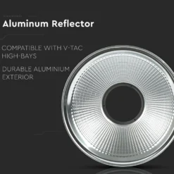 120° aluminiumsreflektor til High bay, aluminium
