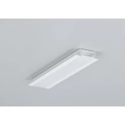 Aluprofil GROOVE14.V2 BC3/Y - Hvid lakeret, indbygget, LED skinne (2 meter)