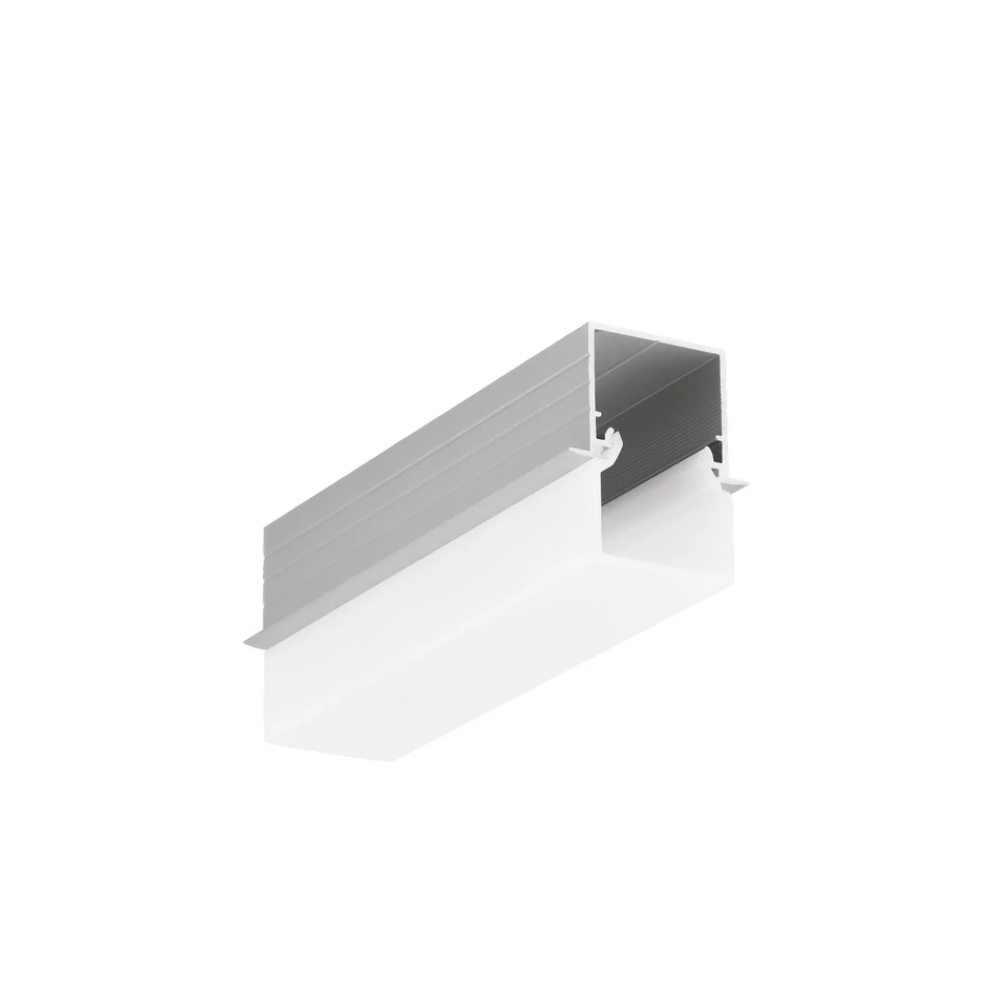 Aluprofil LINEA-IN20 EE7F/U7, anodiseret, indbygget LED skinne, 2 meter