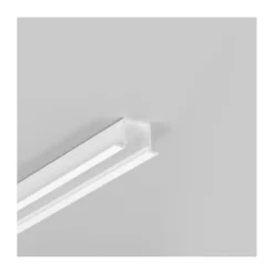 Aluprofil SMART-IN10 AC2/Z - Hvid lakeret, indbygget, LED skinne