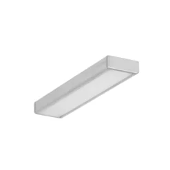 Aluprofil SURFACE14 EE7F/TY, ubehandlet aluminium, påbygning, LED skinne