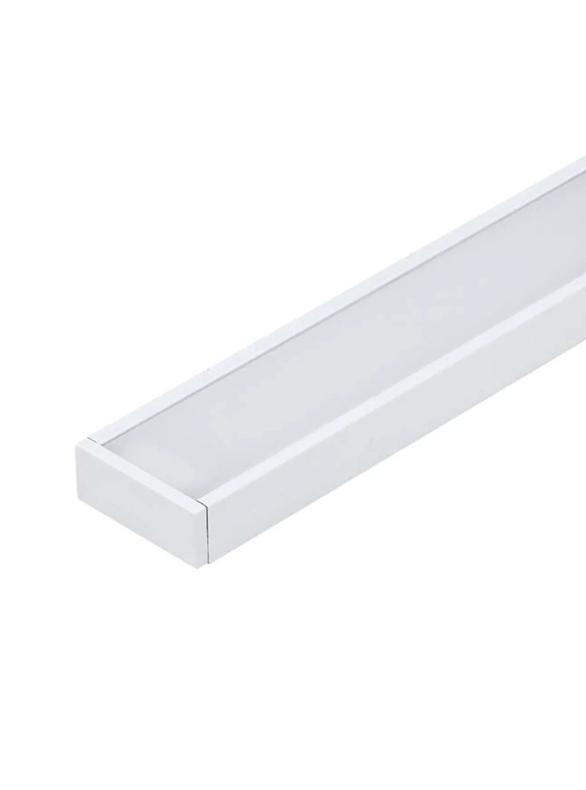 Aluprofil til bl.a. Philips Hue Lightstrips, model S (flere farver) 1m