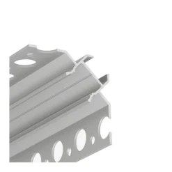 Aluprofil til fliser, hjørneprofil, 90 grader, UNI-TILE12 C PLUS, anodiseret, til LED-strips