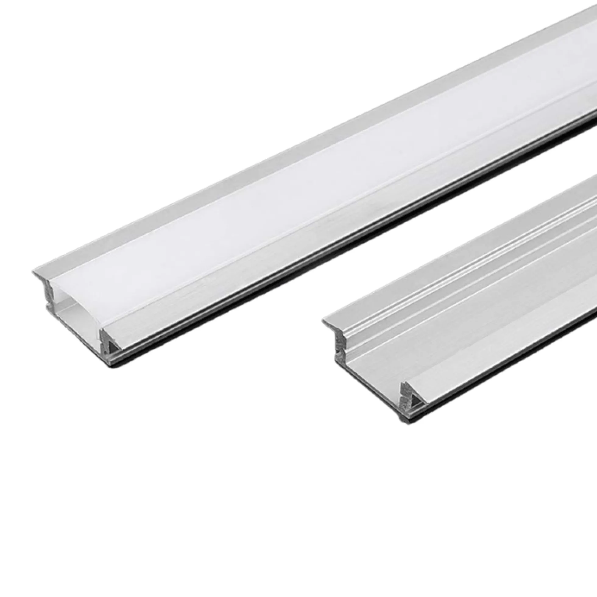 Aluprofil til LED-strip, 2000x24,7x7 mm
