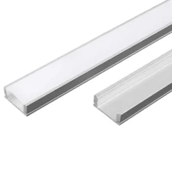 Aluprofil til LED-strip, 2000x17,4x7 mm.