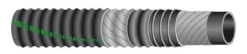 Amburgo sugeslange, syntetisk gummi, sort, 5 tommer - 20 meter