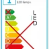 Ancha round udendørs væg/loftlampe, fast LED, 2500lm, antracit - Ledpro (restsalg)