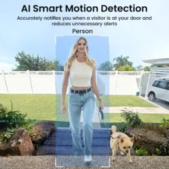 Aosu Video Doorbell SE, Smart video dørklokke, WiFi