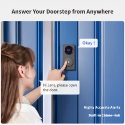 Aqara Doorbell Camera Hub G410 Select, smart ringeklokke med kamera