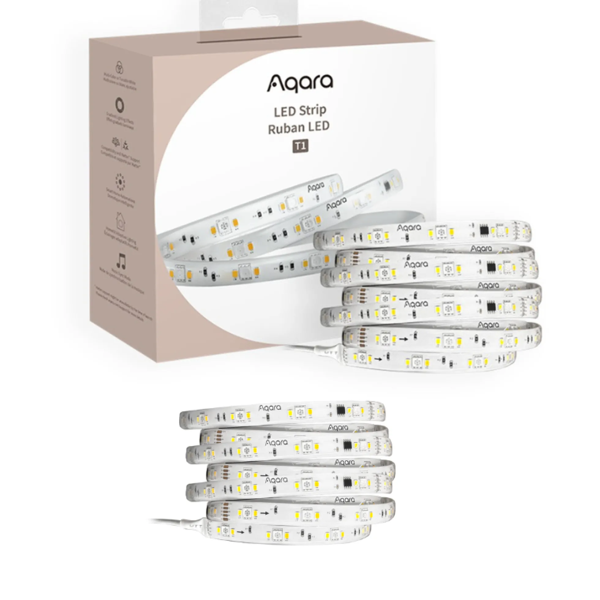 Aqara LED-Strip T1, 2 meter, color + 1 meter extension