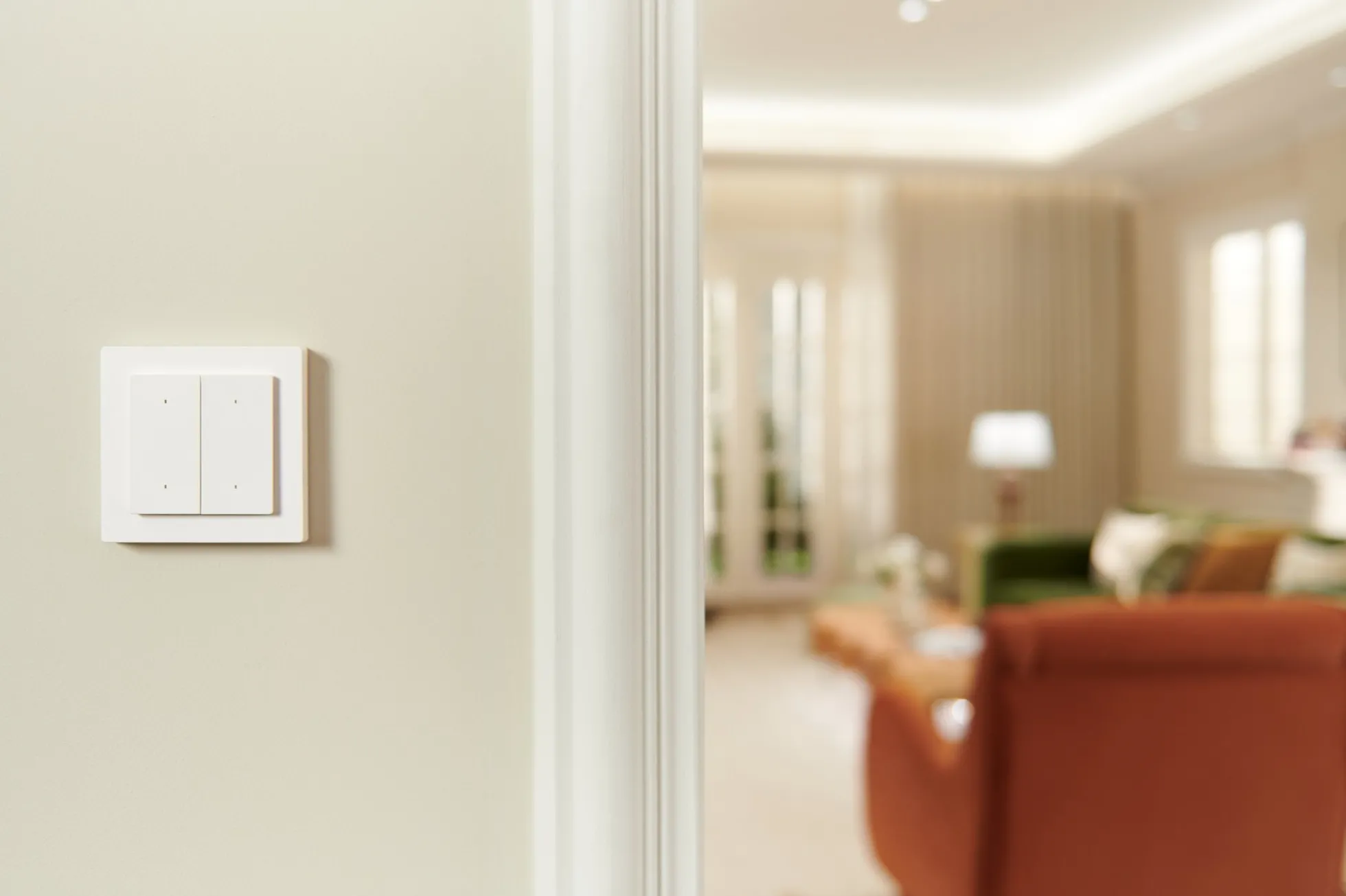 Aqara Light Switch H2 EU, 4 knapper, 2 kanaler