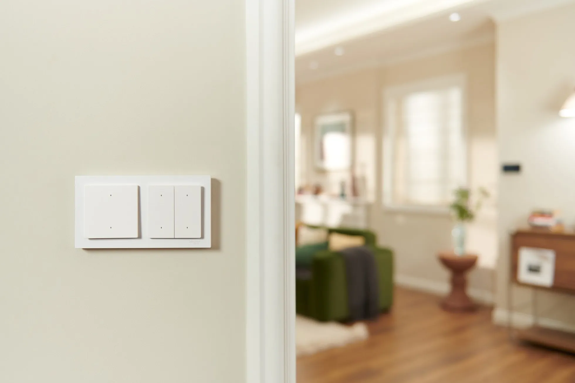 Aqara Light Switch H2 EU, 4 knapper, 2 kanaler