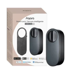 Aqara Smart Lock U200 Lite Kit, sort + Camera Hub Pro (PoE)