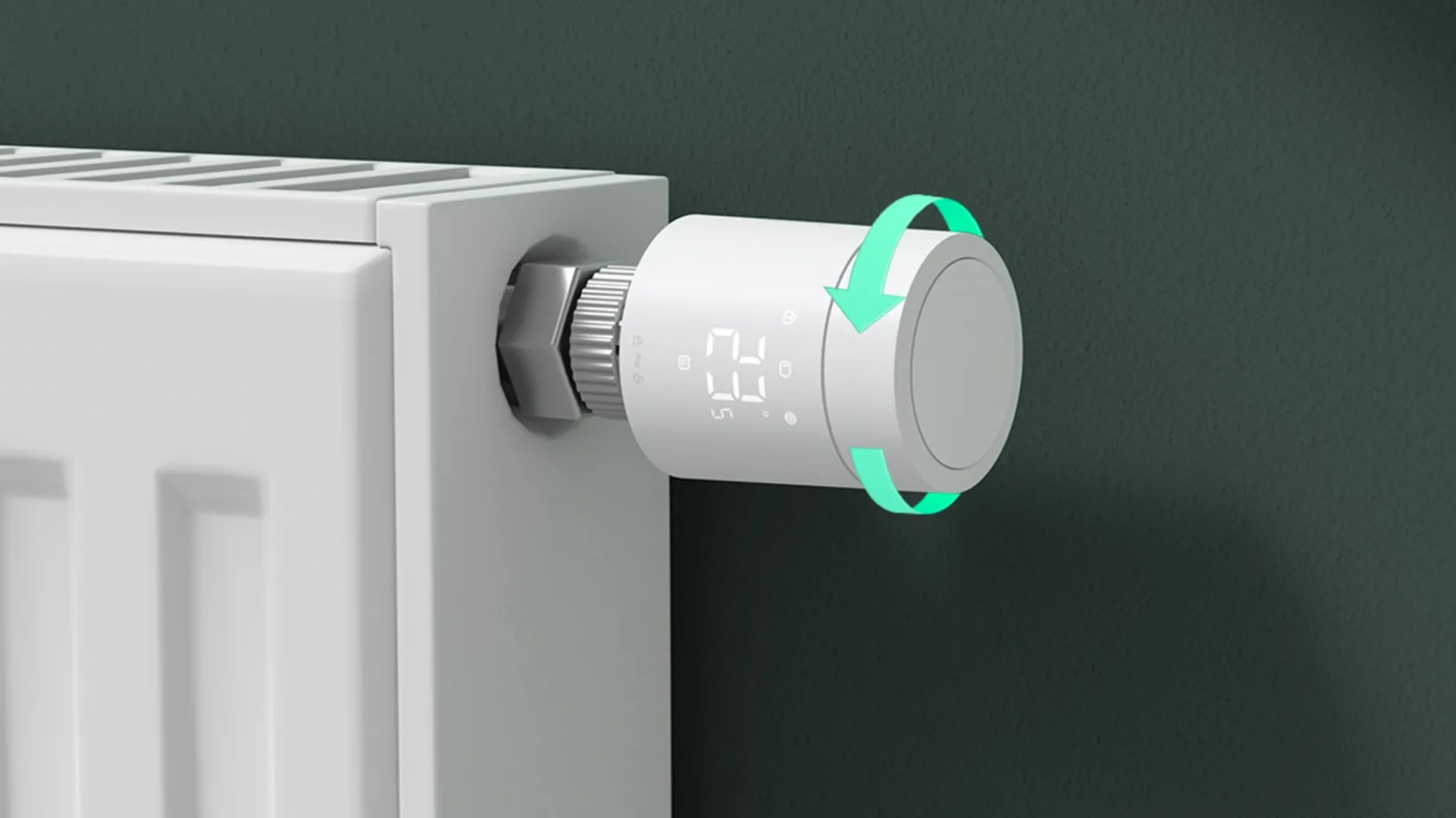 Aqara Termostat Valve W600, Zigbee/Matter radiatortermostat