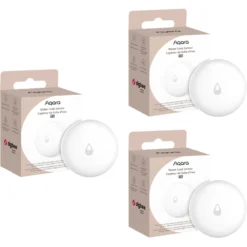 Aqara Water Leak Sensor T1, lækagesensor, hvid - 3-pak