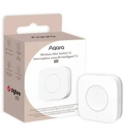 Aqara Wireless Mini Switch T1, Zigbee smart knap, hvid - 3 pak bundle