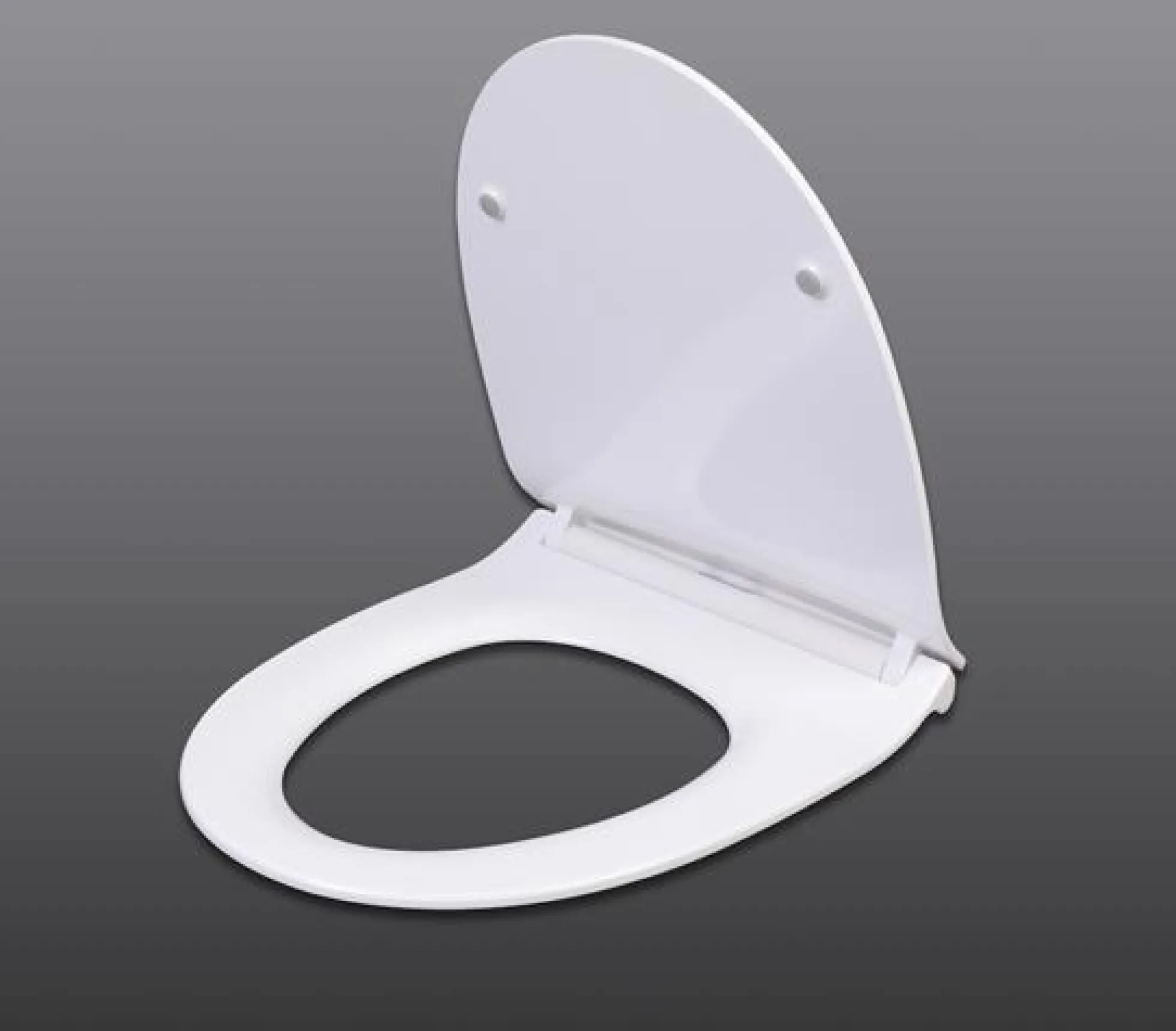 Aqualux Spring slimline toiletsæde