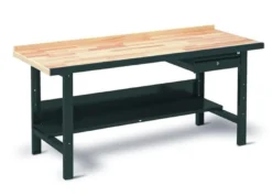 Arbejdsbord VBB-1.15, 1,5x0,77m, grå komp. - Blika