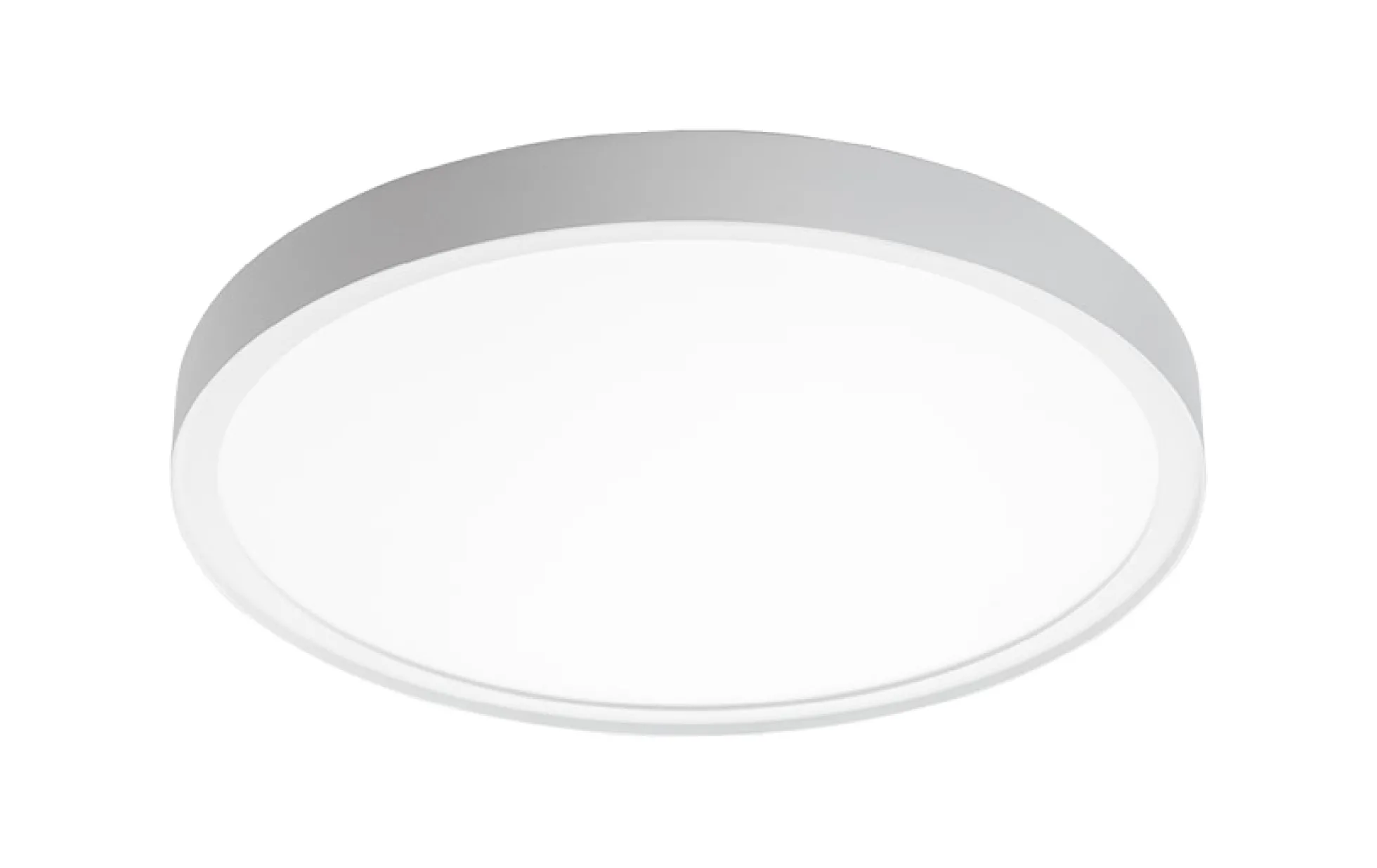 Armatur DISC 480, 36W, 3000K, sensor, dæmpbar, hvid - SG Armaturen