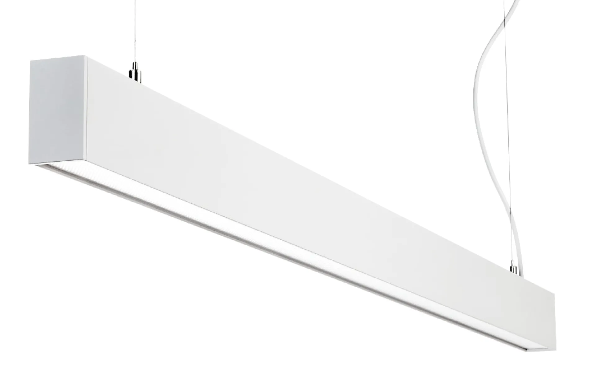 Armatur Inspire 1200, prismatisk, LED, bagkantsdæmp - SG Armaturen