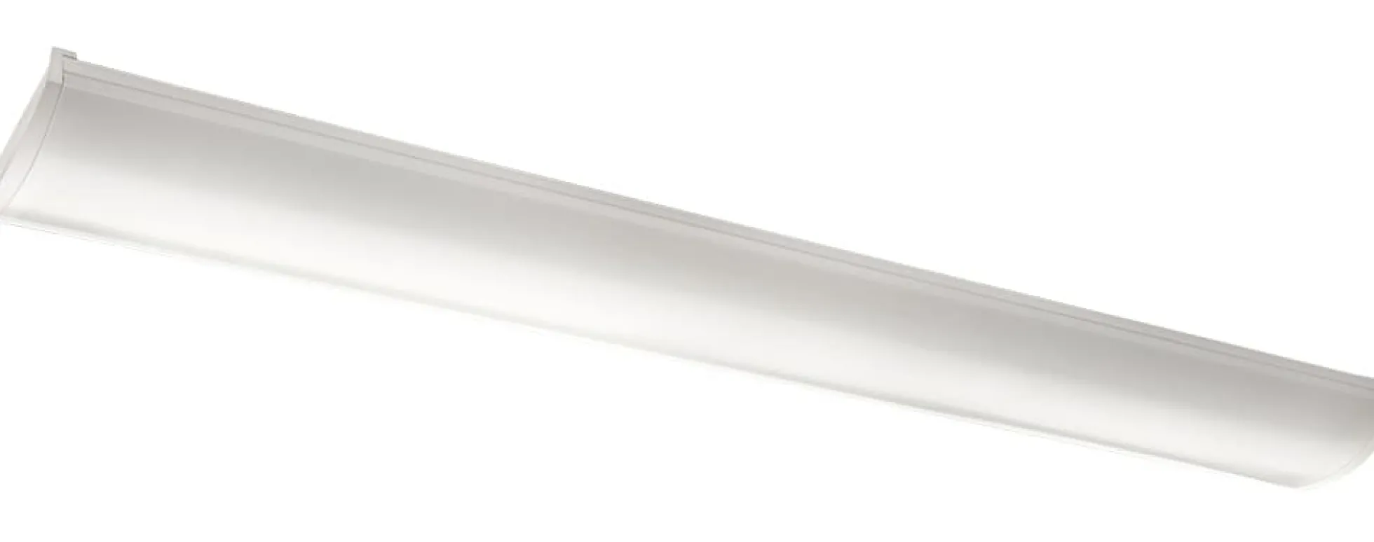 Armatur Wave 1200, LED 42W, 3000/4000K, IP44, hvid, HF-sensor - SG Armaturen