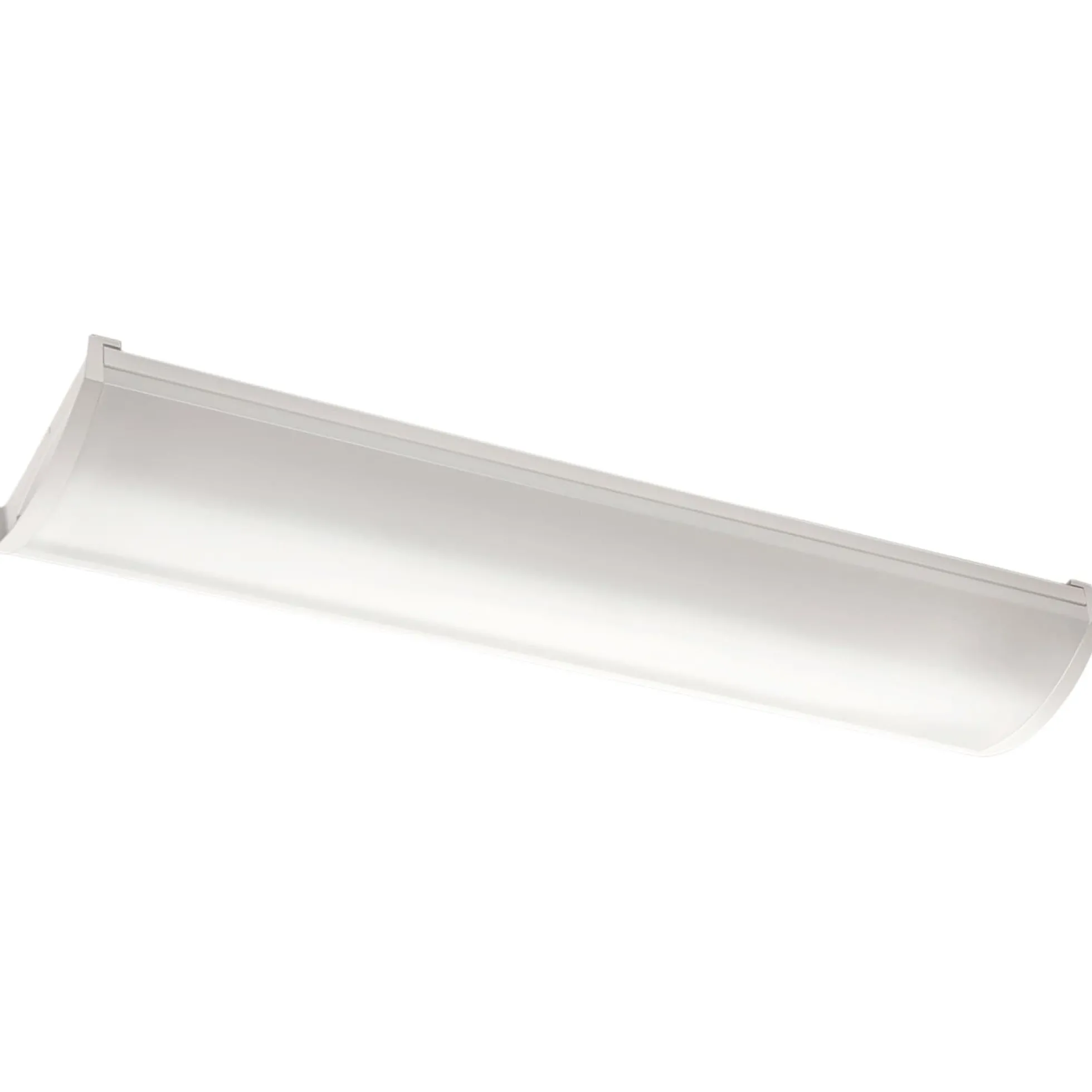 Armatur Wave 600, LED 18W, 3000/4000K, IP44, hvid, HF-sensor - SG Armaturen