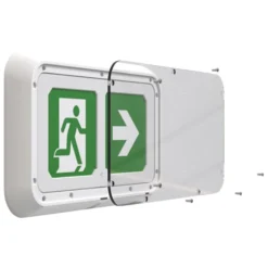 ARX Anti-Ligatur boks (Vandalboks) til ADLER EXIT BOX IK10, hvid
