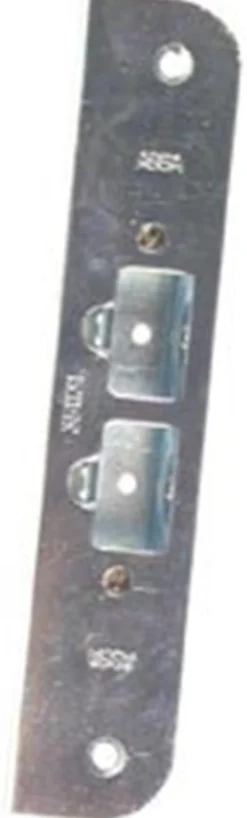 ASSA ABLOY sikkerhedsslutblik til modullåse, 200 mm, blåkromateret stål
