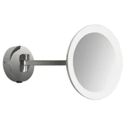 Astro Mascali Round LED makeup spejl, 7,4W, Ra90, 5 x forstørrelse, IP44, krom