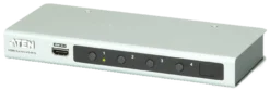 ATEN 4K HDMI Switch, 4-Ports, True UHD, 3D, RoHS, hvid