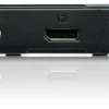 ATEN KVM switch, 1-2, DisplayPort, USB, 3,5mm, UHD, 1,8m, sort