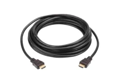 ATEN 1M HDMI 2.0 Cable M/M 30AWG Guld Sort