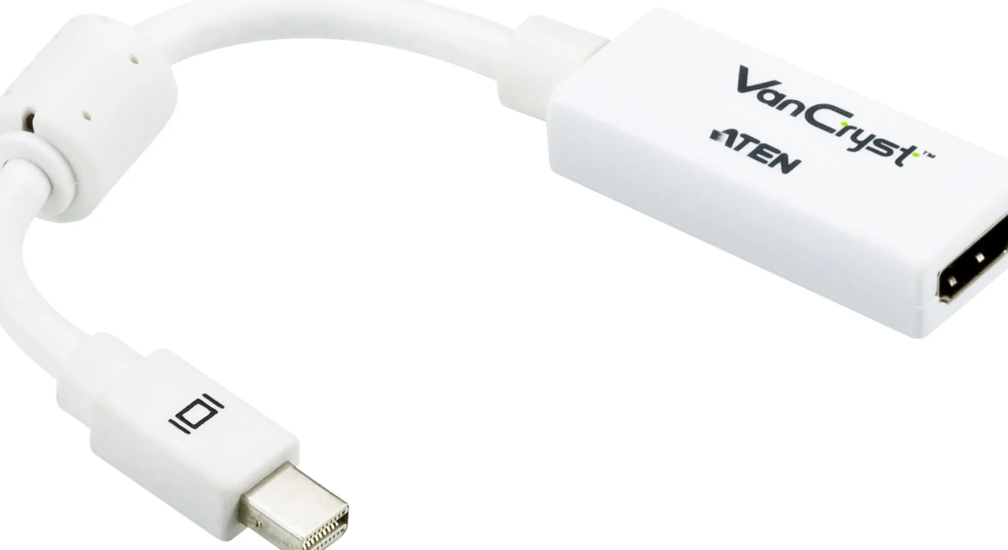 ATEN mini DisplayPort til HDMI adapter med lyd, 20-pin han - 19