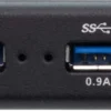 ATEN 4-Port USB Industrial switch, USB 3.1 Gen 1, USB KM switch, sort