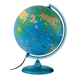 Atmosphere Family Lite Globus bordlampe, blå, 13W, 3000K, 400mm højde
