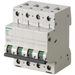 Automatsikring 6KA, 3P+N, C-karakteristik, 25A