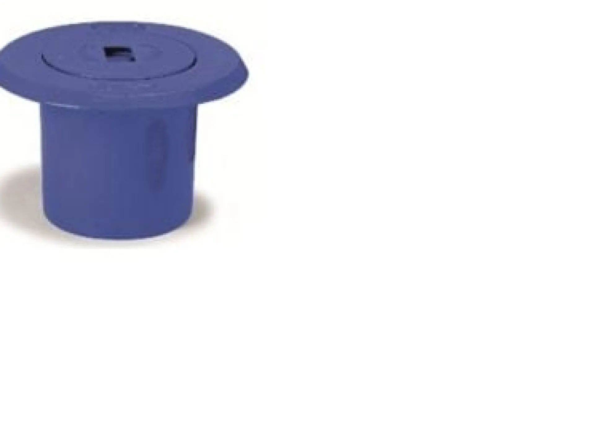 Avk gadedæksel, 240 x 150 mm, flydende, rund, duktiljern