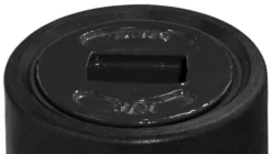 AVK prop, 80 mm, sort, tekst "VAND - AVK", til fast gadedæksel (restsalg)