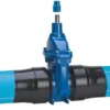 AVK skydeventil, m/PE-ben, 315mm, 1.4404 spind, DN 300, PN 10bar