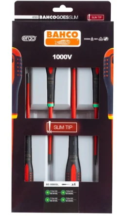 Bacho ERGO skruetrækkersæt, 4 stk torx, 1000V