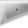 Badekar Paiova, 1800 x 1400 mm, hvid, venstre hjørne