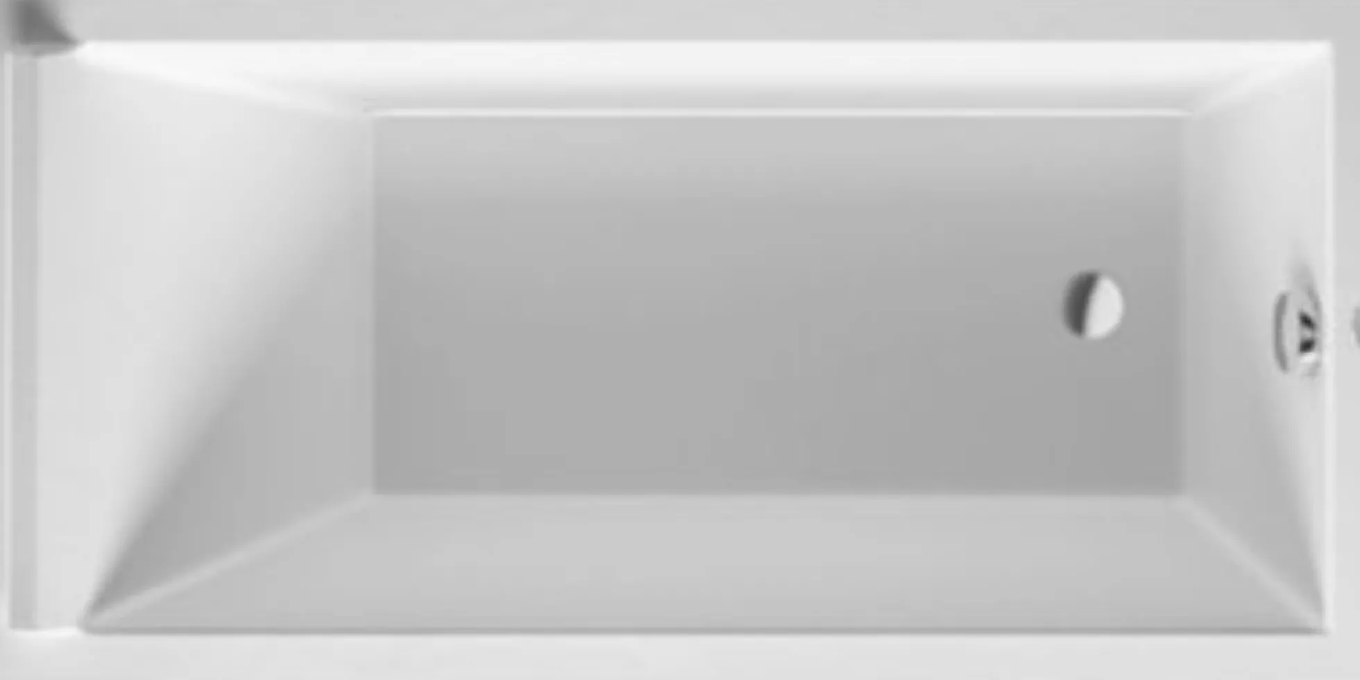 Badekar Starck, 1500 x 750 mm