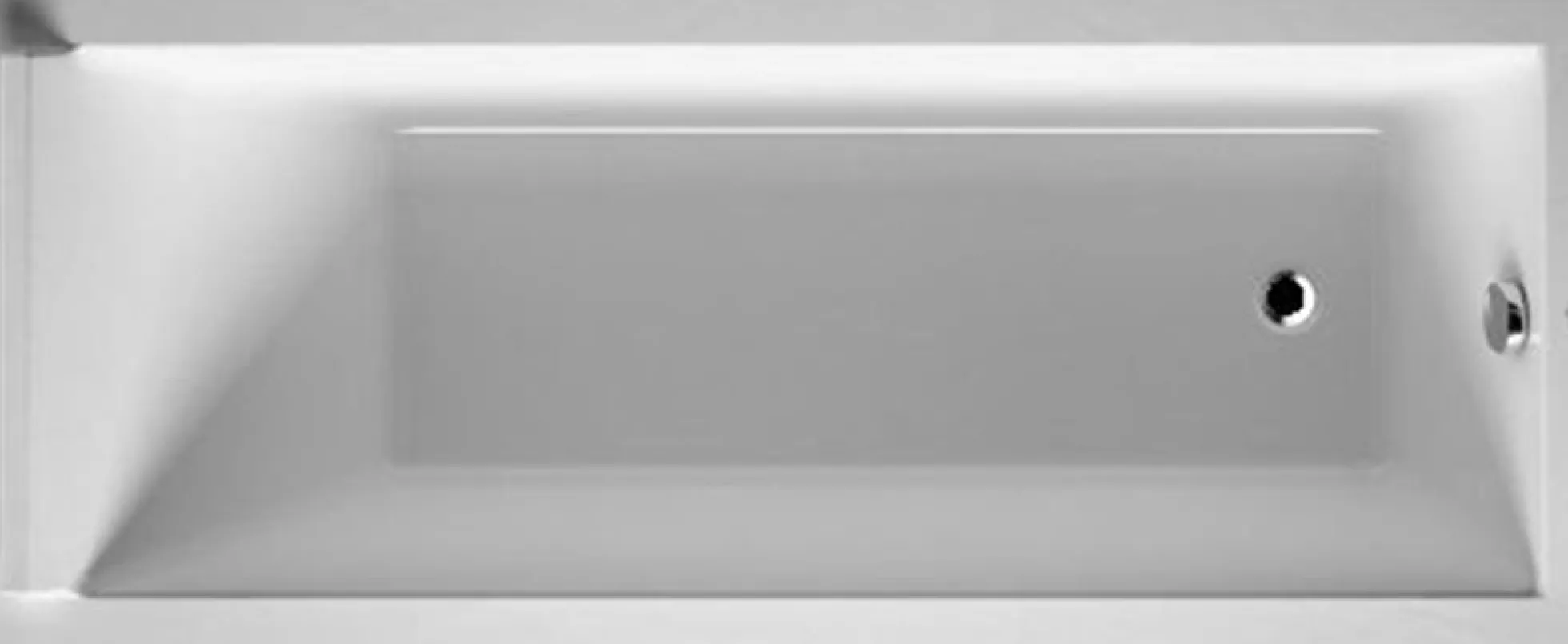 Badekar Starck, 1500 x 750 mm